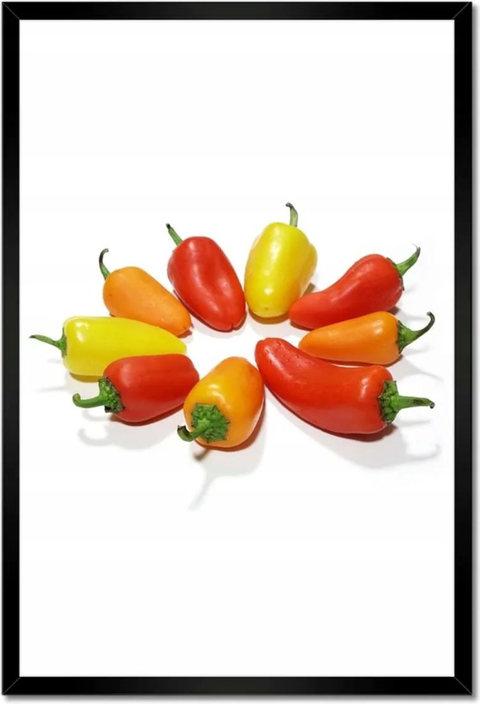 Poszterek keretben 40x60 Gránátalma paprika