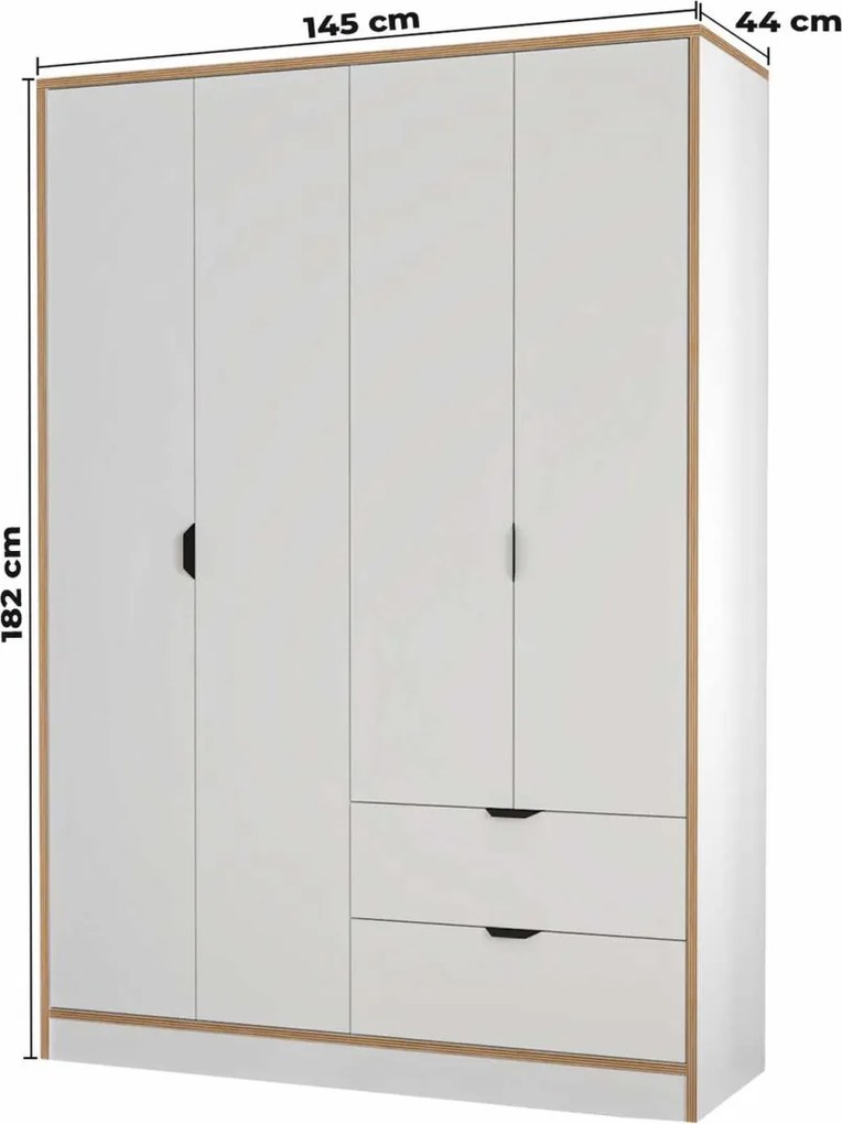 Arden 4 - White