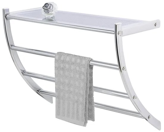 WENKO 15578100 - Törölközőtartó PESCARA 56x46 cm, fényes króm
