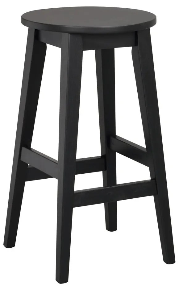 Fekete tölgyfa bárszék 65 cm Austin - Rowico
