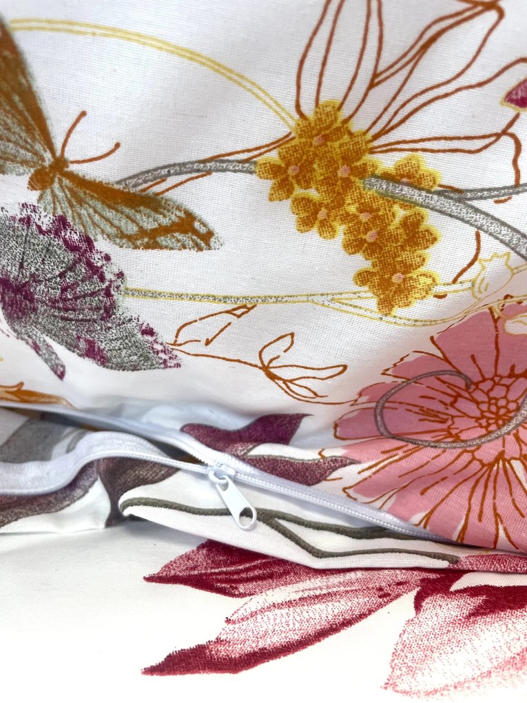 Vanessa Rózsaszín pamut lepedők 200x140cm+90x70cm TiaHome