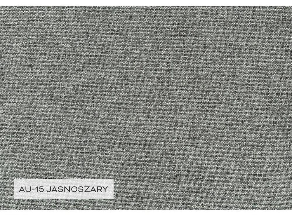 Világosszürke kinyitható-tárolóhelyes sarokkanapé (bal oldali-U alakú) Classy Sophie – Miuform