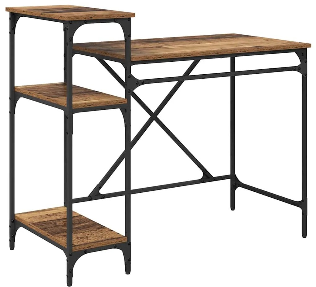 Asztal Öreg fa 105 x 50 x 90 cm Faanyag