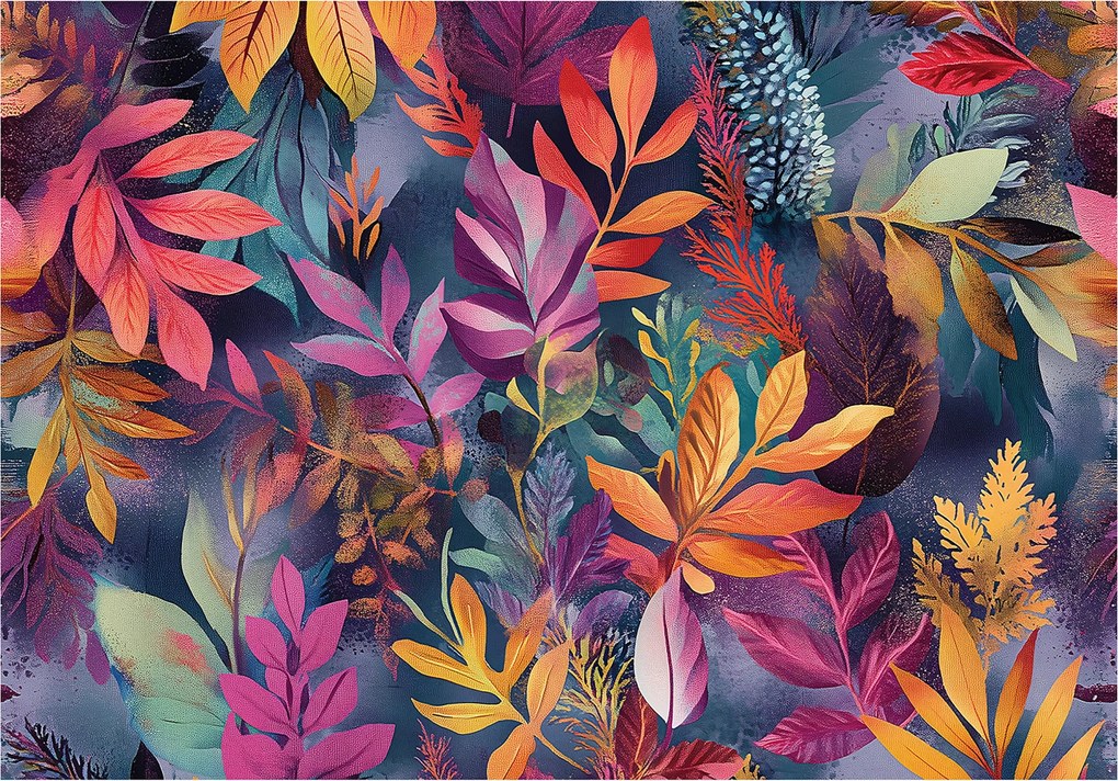 Fotótapéta Levelek Absztrakt Hálószoba Nappali Tapéta Flizelina 300x210