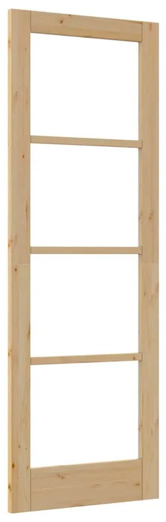 Belső Ajtó Üveggel ORKDAL Barna 73.5 x 211 cm