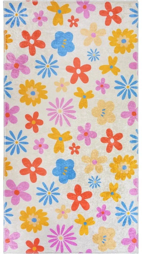 Mosható gyerek szőnyeg 80x150 cm Joyfull Garden – Vitaus