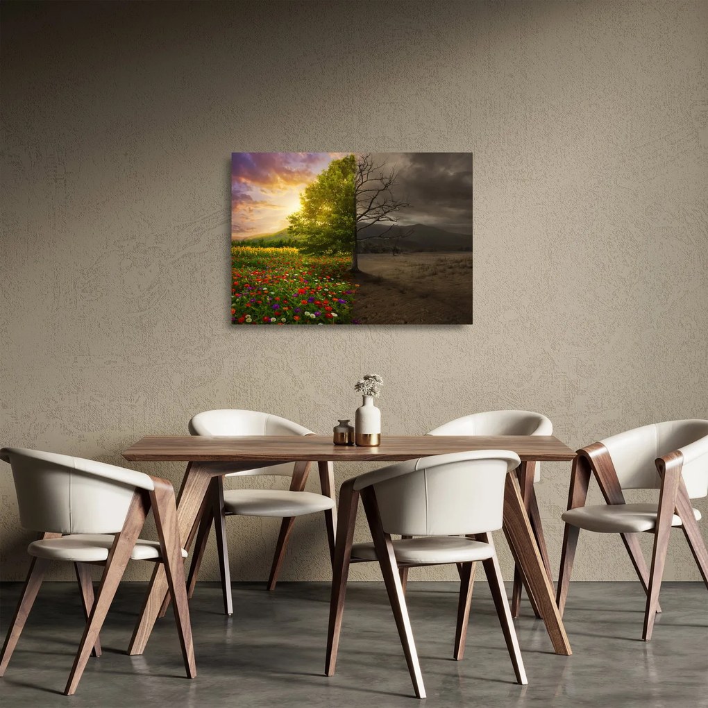 Kép - Életciklus (üvegen) (70x50 cm)