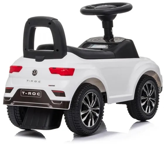 Push autó Volkswagen 2xAA fehér/fekete