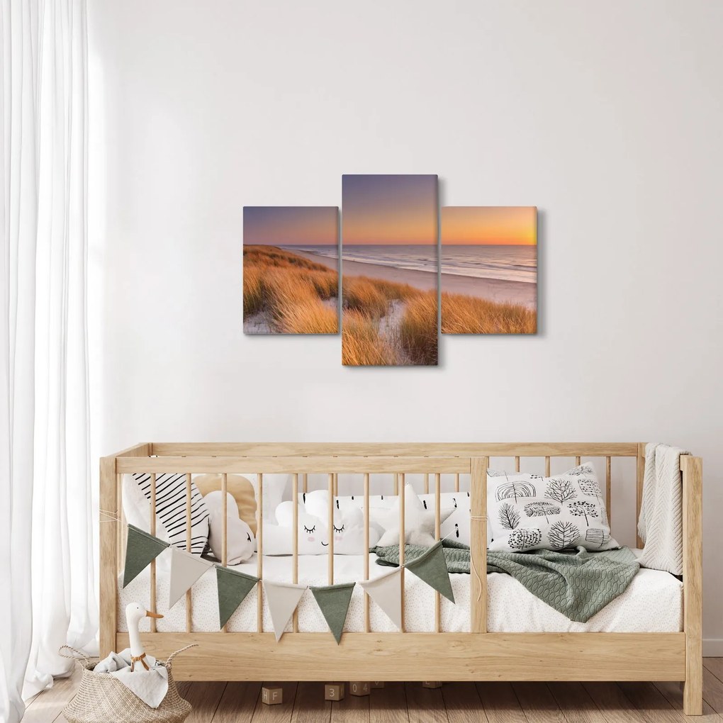 Kép - Strand naplementében (90x60 cm)