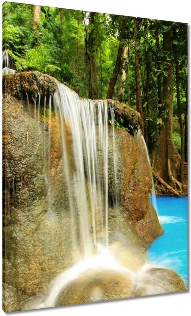 Vászonkép 70x100 Gyönyörű vízesés