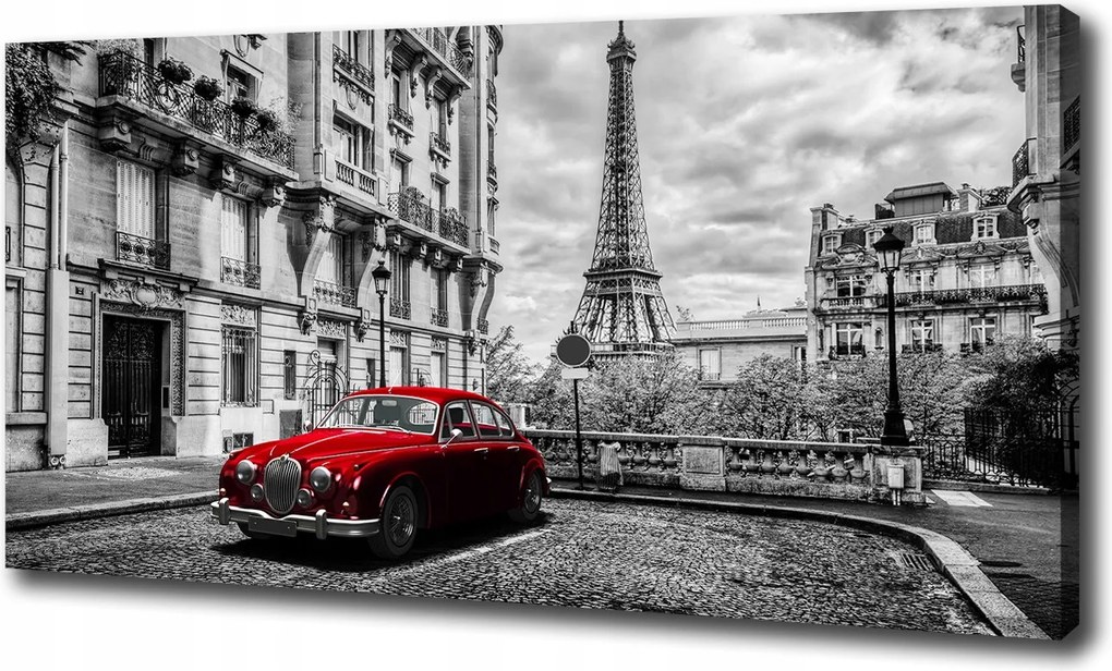 Vászonkép Piros limuzin 100x70 cm