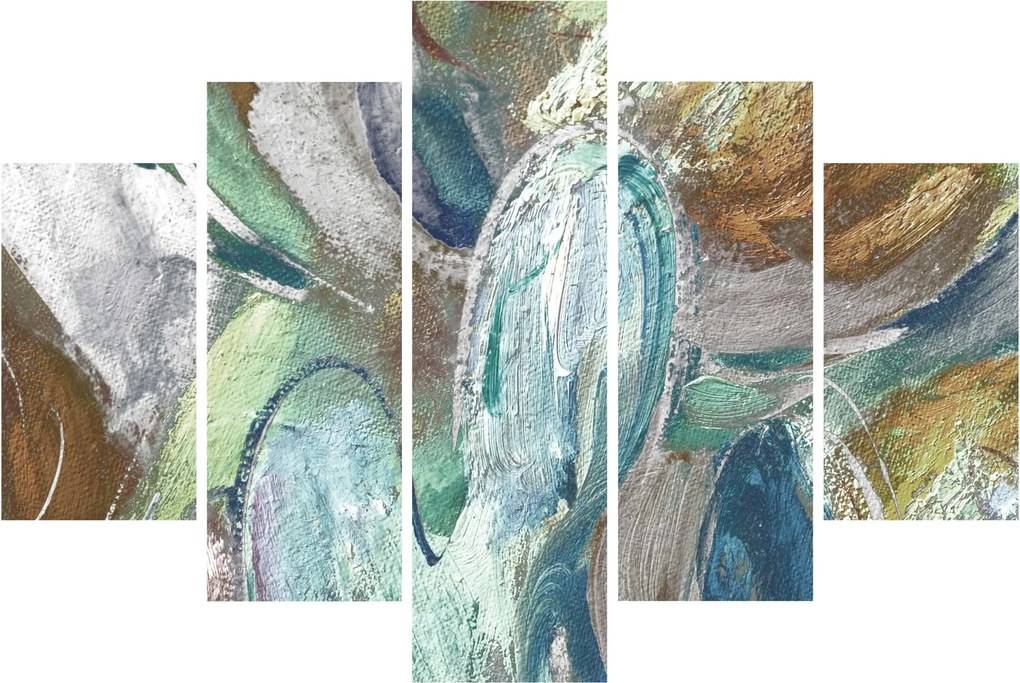 Kép - Absztrakt figurás festészet (150x105 cm)