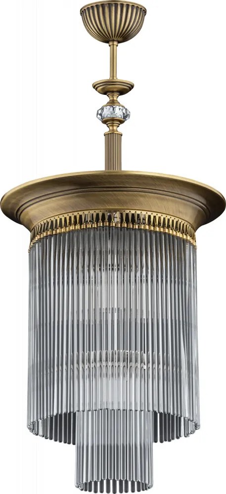 KUTEK FIO-ZWD-1-P FIORE Klasszikus Függesztett Lámpa E27+E14 IP20
