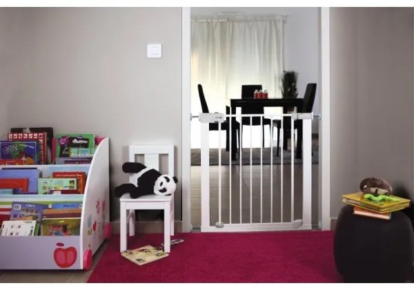 Safety 1st - AUTO CLOSE biztonsági ajtórács, fehér