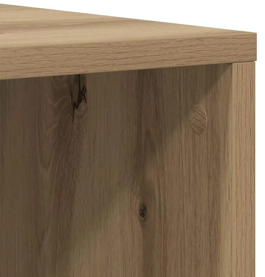 TV szekrény garnitúra 4 pcs kézműves tölgy 37 x 35 x 72 cm
