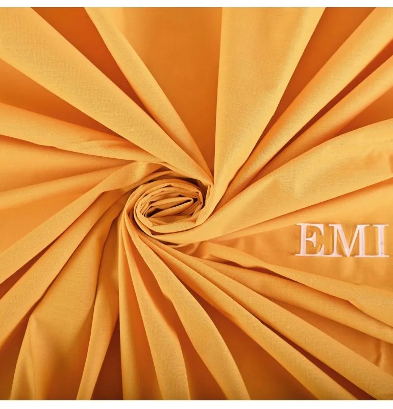 EMI Standard narancssárga színű lepedő, Fix lepedő 140x220