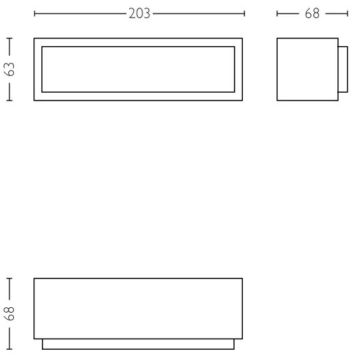 Philips 17354/93/P3 - LED Kültéri fali lámpa LED/4,5W IP44