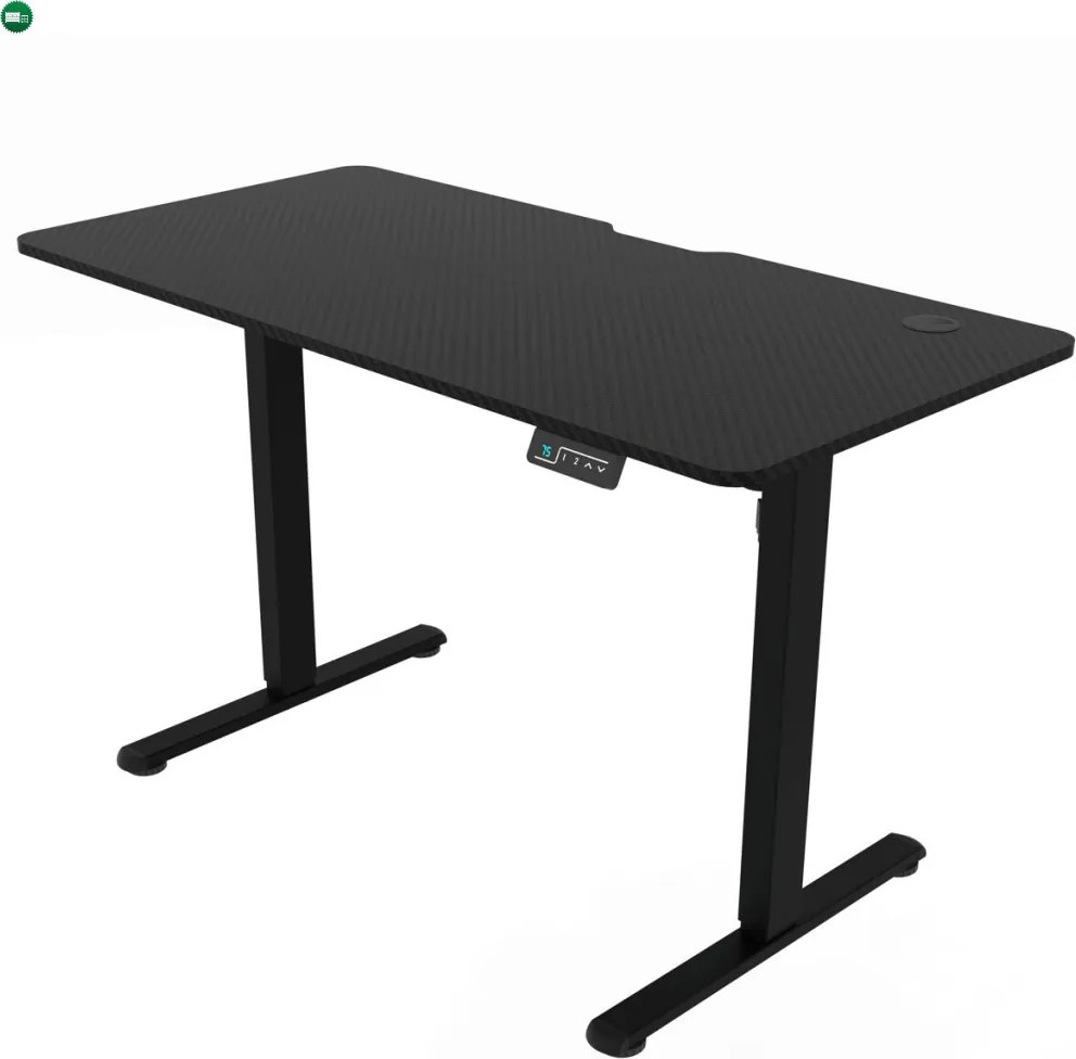 LUMEN RGB LED gamer asztal 160 × 60 cm