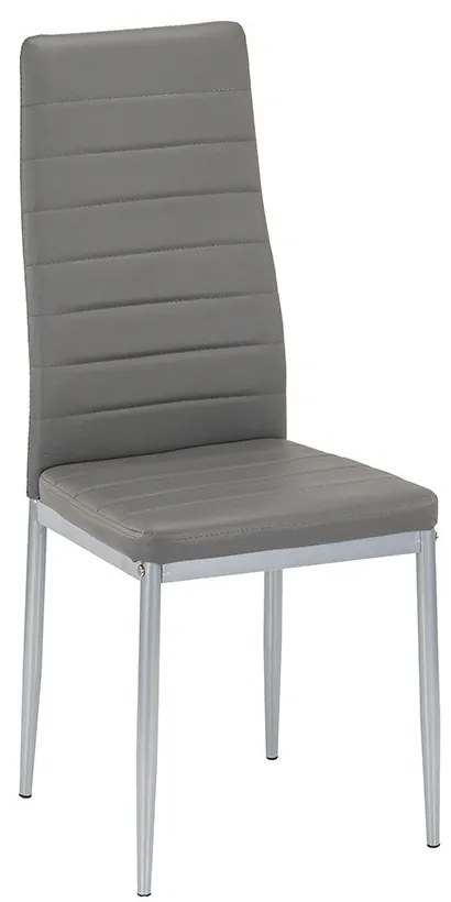 Mabel 6+1 étkező garnitúra szürke-szürke