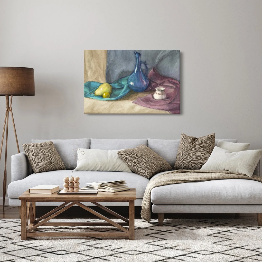 Kép - festett csendélet (90x60 cm)