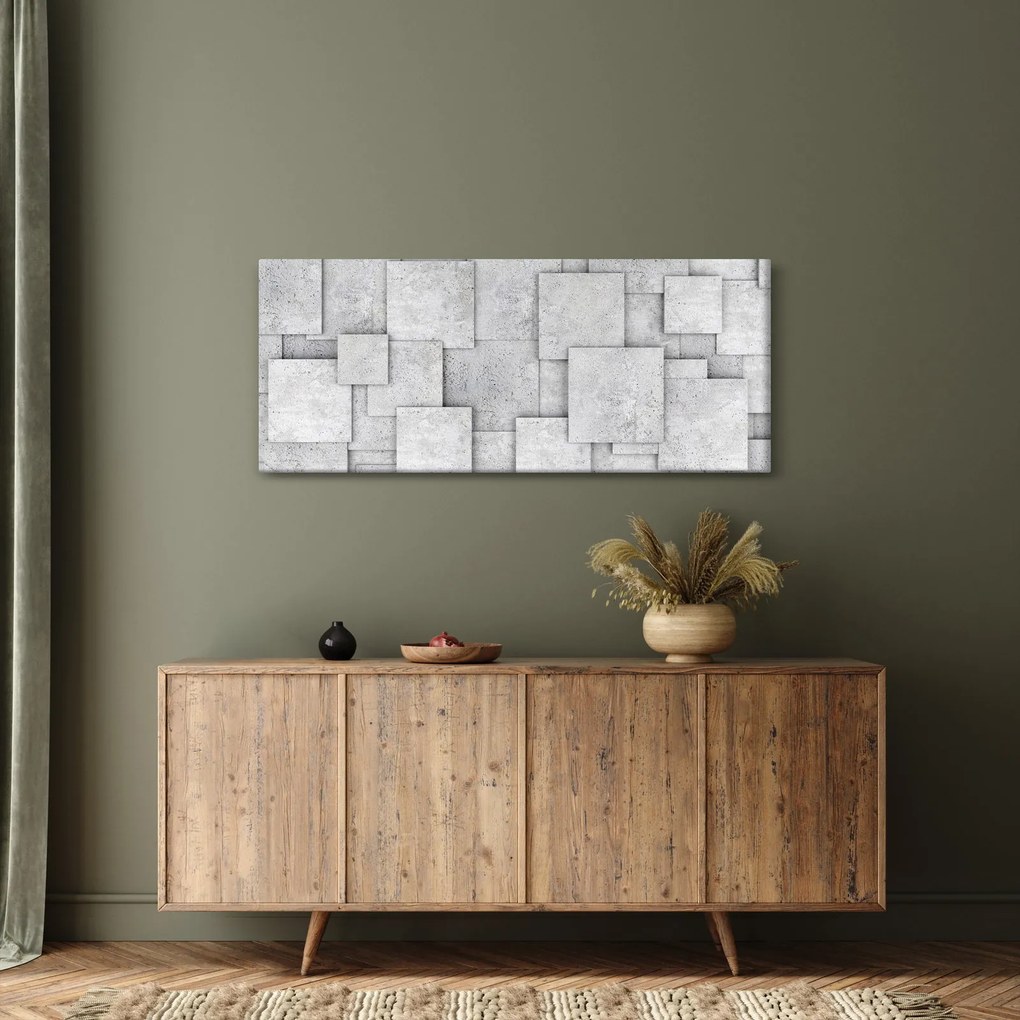 Kép - Betoncsempék absztrakciója (120x50 cm)