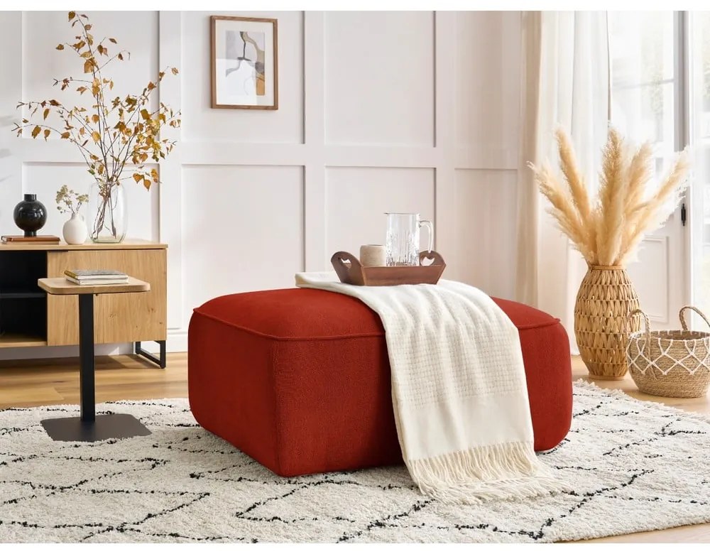 Téglavörös lábtartó Zephyr – Bobochic Paris