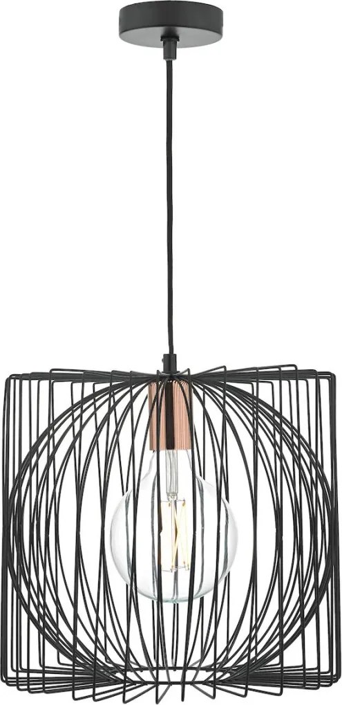 Dar Lighting TAPLOW TAP0122 Függőlámpa 1x60W/E27