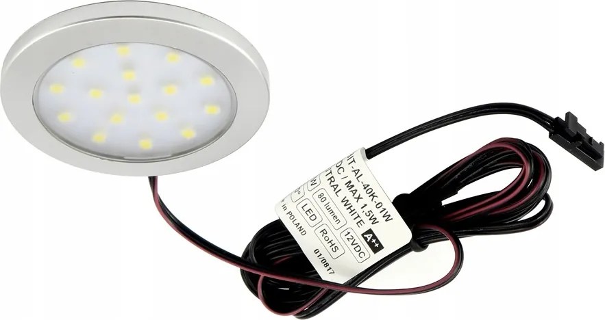 Orbit Lámpatest Led 1,5W Aljzat Alumínium Bc