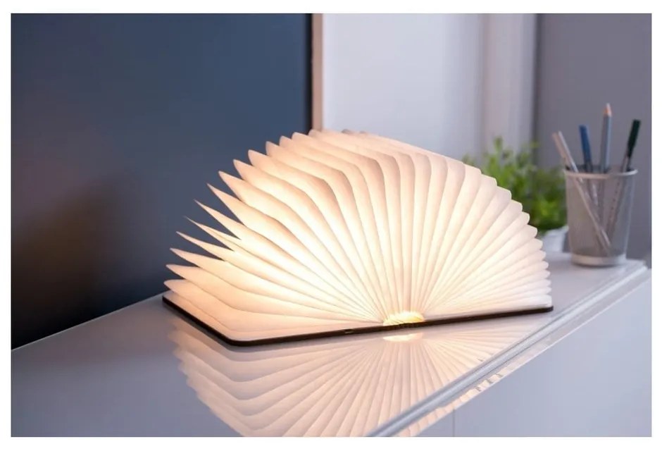 Barna USB fénydekoráció Booklight – Gingko