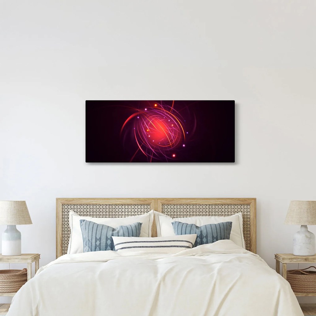 Modern kép absztrakció (120x50 cm)
