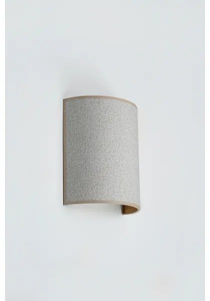 Brilagi - Fali lámpa SEMI 1xE27/15W/230V átm. 20 cm világos szürke