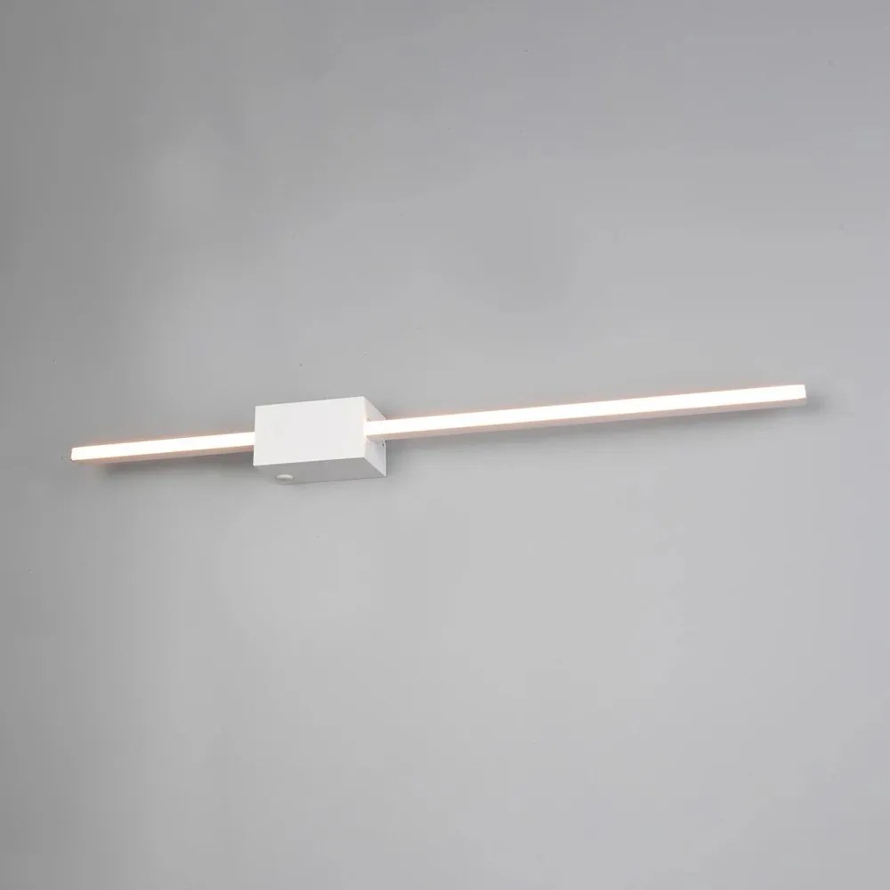 Matt fehér LED dimmelhető fali lámpa Cassino – Trio