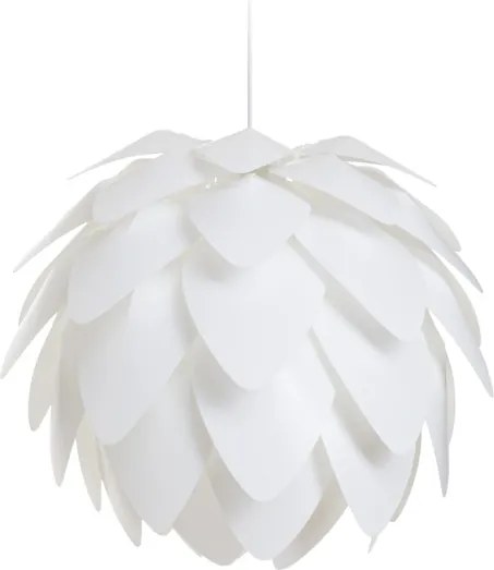 RENDL ENCOMBRE závěsná bílé PVC 230V LED E27 15W