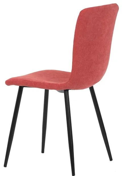 Piros Kordbársony Étkezőszék. DCL-964 RED2