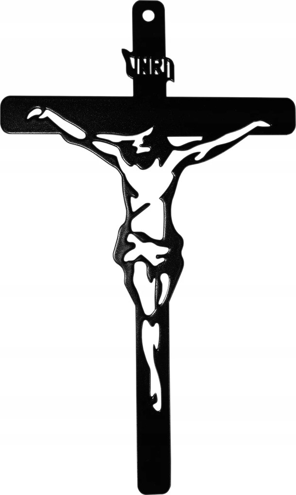 Fém Kereszt fali dekoráció Y4 40cm