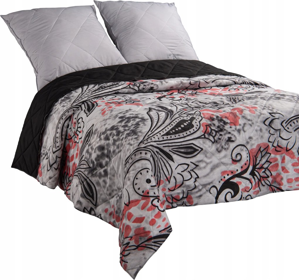 Ágytakaró 140x220 Steppelt Kétoldalas Kapa pléd mintás N25