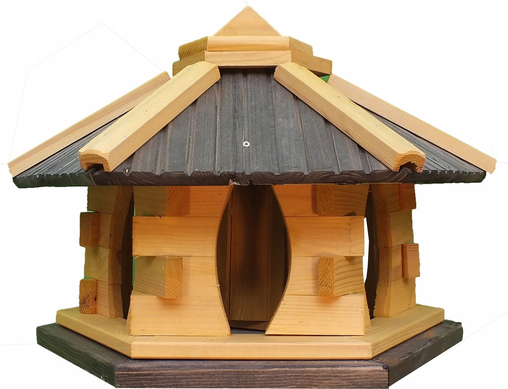 Madáretetők fa töltettel Szürke kerti etető KW51 Termék Pl