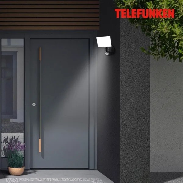 Telefunken 304305TF - LED Kültéri fali lámpa érzékelős LED/24W/230V IP44