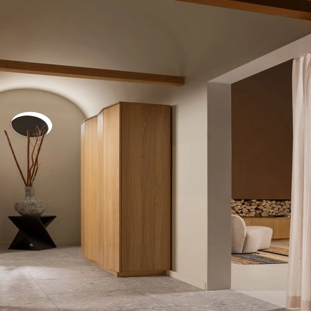 Akácfa tárolóasztal 41x41 cm Ikem – WOOOD