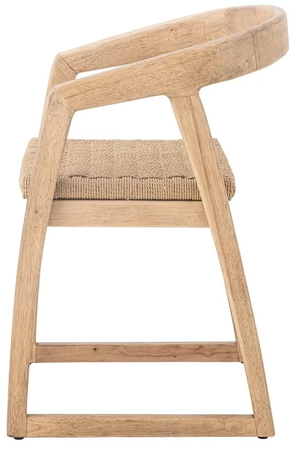 Natúr színű kaucsukfa étkezőszék Serrone – Bloomingville