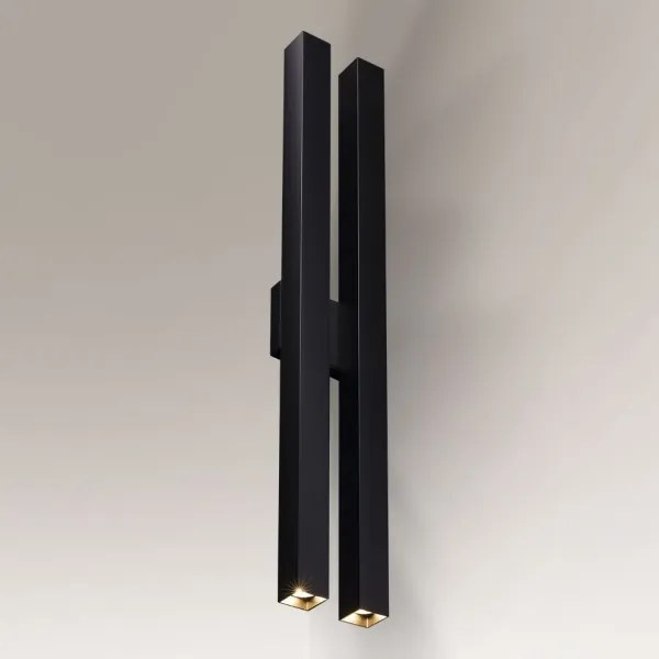 Shilo 4706 - Fali lámpa DOHA 4xGU10/15W/230V fekete