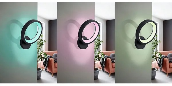 Eglo 99028 - MARGHERA-C LED RGB falikar, 16W, 230V, állítható fényerő