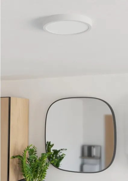 Eglo 901333 - LED fürdőszobai mennyezeti lámpa FUEVA LED/11,5W/230V Ø21,1cm IP44 fehér