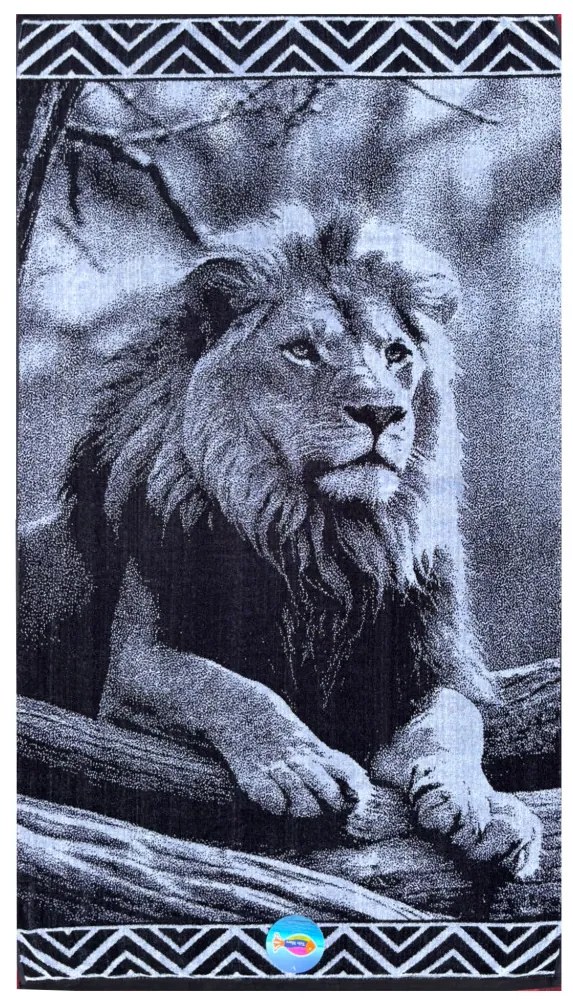 Animal oroszlános strandtörölköző