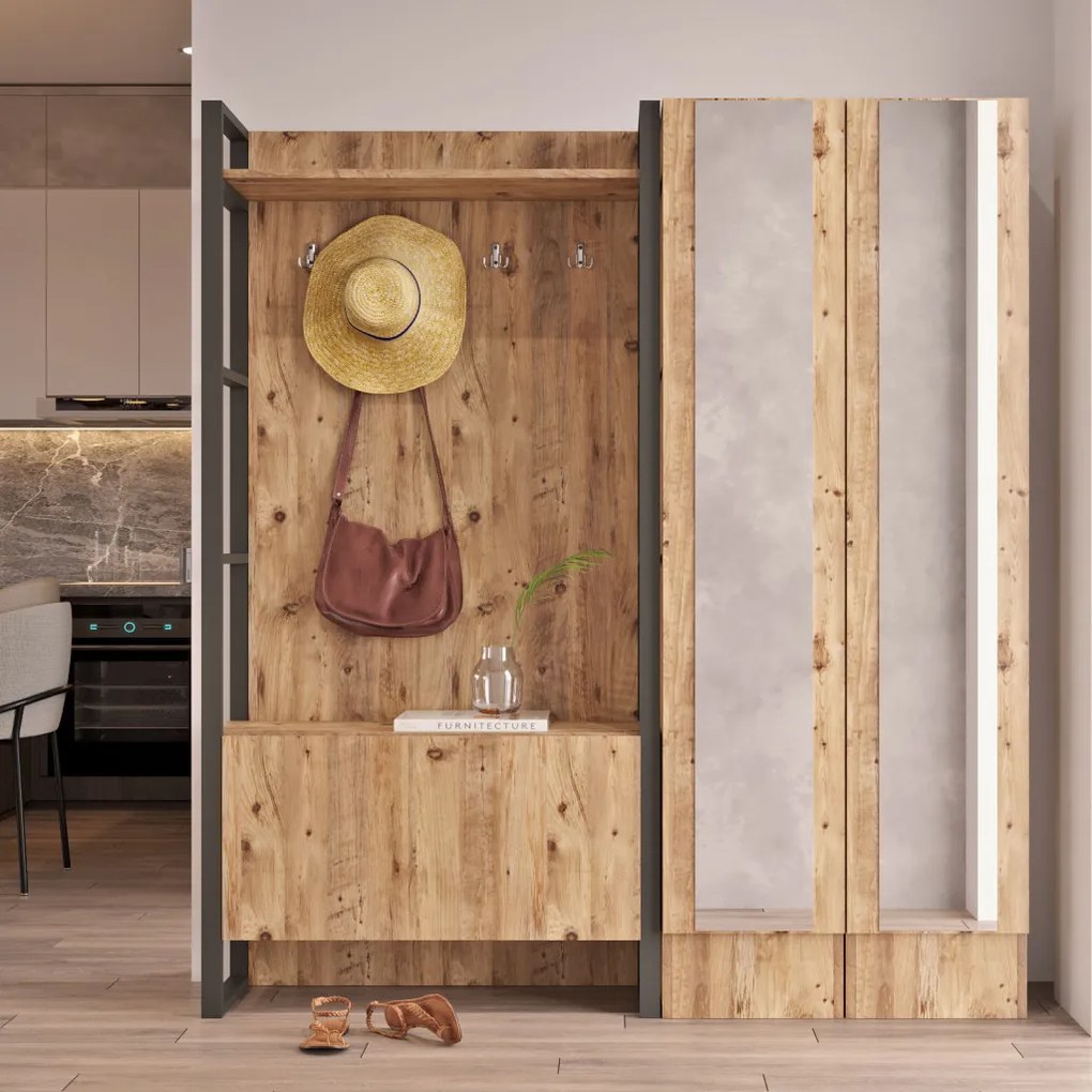 Előszobafal, 90 cm – Ml17-A