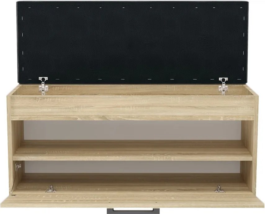 Parma cipőtároló pad, sonoma