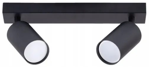 Spotlámpa 2xGU10/35W/230V fekete