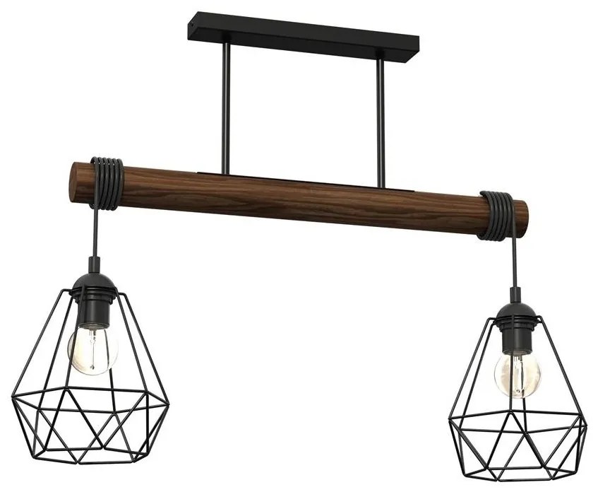 Milagro Felületre szerelhető csillár ACERO 2xE27/60W/230V MI1768
