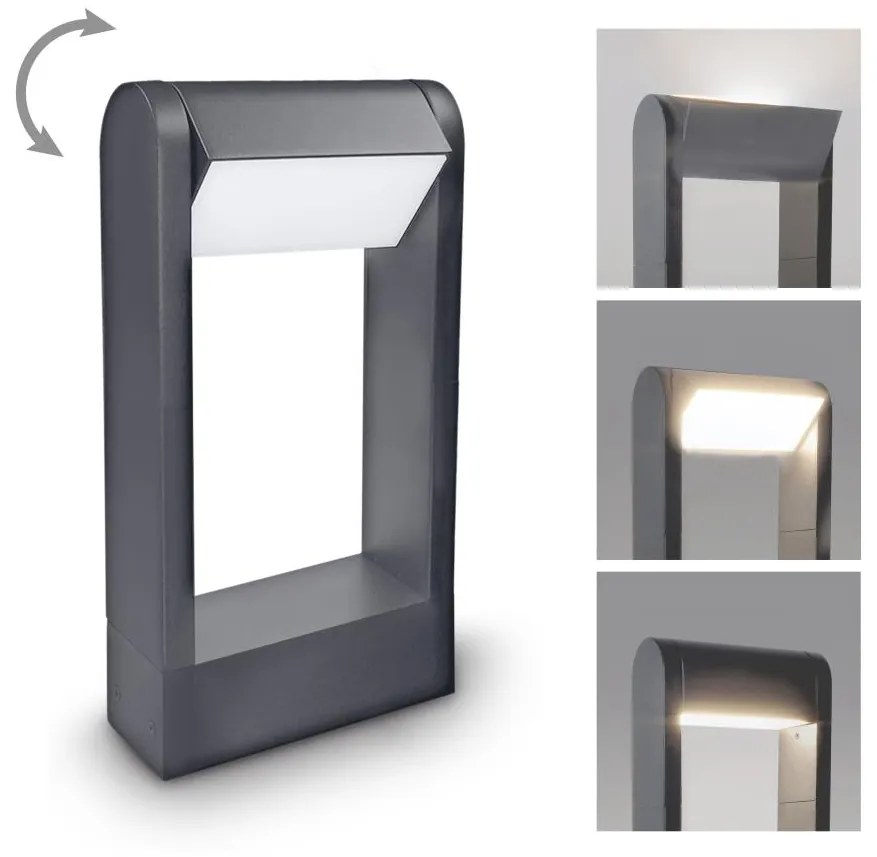 Brilagi - LED Kültéri lámpa CROTONE LED/7W/230V antracit IP54 30 cm