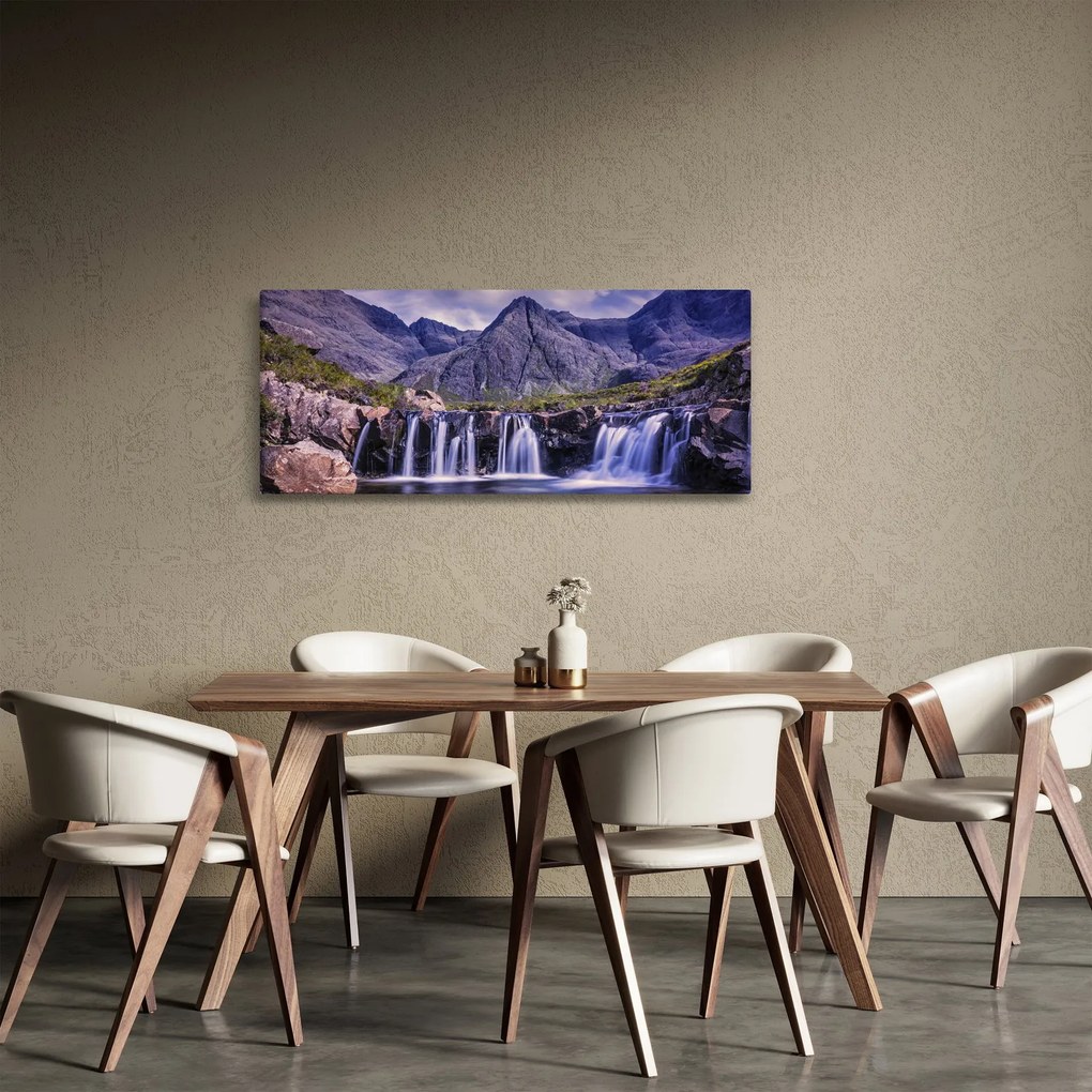 Vízesések képe (120x50 cm)